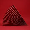 Red Wine 69x39cm Photo Props Cardboard Folding Fan Photography Background - 1