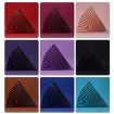 Photo Props 69x39cm Cardboard Folding Fan Background (Carbon Black) - 2