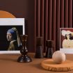 Photo Props 69x39cm Cardboard Folding Fan Background (Carbon Black) - 5