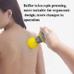 Mini Massager RJ-R088 Muscle Relaxation Fascia Gun Vibrating Hammer Yellow - 6