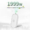 EP206 Black Hanging Neck Negative Ion Necklace Air Purifier - 4