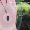 EP206 Black Hanging Neck Negative Ion Necklace Air Purifier - 7