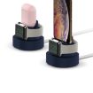 2 In 1 Silicone Charging Stand for Apple Watch - White - 7