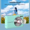 DC403L-AF 2.4" 16X Zoom HD Digital Camera for Kids - UK Plug, Black - 5