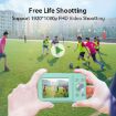 DC403L-AF 2.4" 16X Zoom HD Digital Camera for Kids - EU Plug, Green - 9