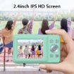 DC403L-AF 2.4" 16X Zoom HD Mini Children Camera AU Plug - Pink - 7