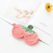 Strawberry Fruit Plush Eye Mask - Cute Soft Girl Sleep Blackout Mask - 1