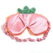 Cute Pineapple Fruit Plush Eye Mask - Soft Blackout Sleep Mask for Girls - 3