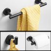 4 PCS 304 Stainless Steel Towel Rack Set - 40cm, Model 450604G - 5