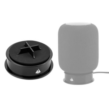 HomePod Mini Bluetooth Speaker Storage Stand Bracket - Black - 1