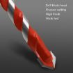 12mm Ceramic Triangle Handle Metal Flashlight Drill Bit - 3