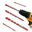 12mm Ceramic Triangle Handle Metal Flashlight Drill Bit - 6