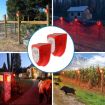 Solar Animal Repeller N911M Outdoor Sound & Light Alarm, Timing Model - 8
