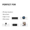 2pcs Set Transparent Speaker & Surveillance Camera Wall Bracket Holder - 3