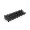 KJH NS-059 Game Card Box Rack for Switch - Holds 16 Cards (Black) - 1