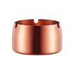 Rose Gold Small Windproof Drop-Proof Stainless Steel Ashtray - 1