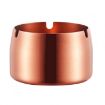 Extra Large Rose Gold Windproof Drop-Proof Stainless Steel Ashtray - 1
