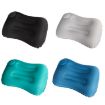 Inflatable U-Shaped Neck Pillow - Milk Silk Peacock Green U018-03 - 2