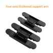 3D Adjustable Cross Hinge Folding Door Concealed Hinge, Sand Silver 40kg - 4