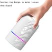 White USB Mini Car Air Purifier - Colorful Cup Humidifier - 4
