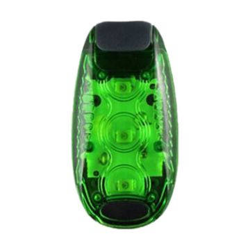 Green 5 LED Bicycle Tail Light for Outdoor Cycling and Night Running - 1