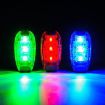 Green 5 LED Bicycle Tail Light for Outdoor Cycling and Night Running - 5