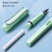 5 PCS Erasable HB Drawing Sketch Pen, No Ink/Sharpen, Makaron Blue - 6