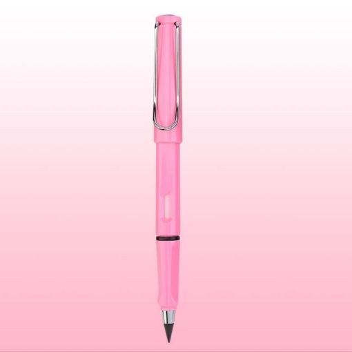 5 PCS Pink Erasable HB Drawing Sketch Pens - No Ink, No Sharpening Needed - 1