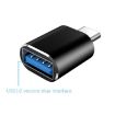 USB 3.0 Female to USB-C Male OTG Adapter - 10 Pack (Grey) - 3