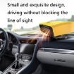 12V Red Vehicle-Mounted Cooling & Heating Fan Defogger - Model 8265 - 6