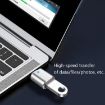 USB 3.0 Female to USB-C Male OTG Adapter 3-Pack with Indicator Light - 6