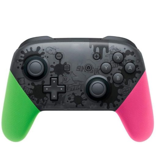 Wireless Gamepad for Switch Pro - Green Pink Style L-0326 - 1