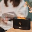 Flame Aroma Diffuser Night Light Humidifier - White | Home Fragrance - 3