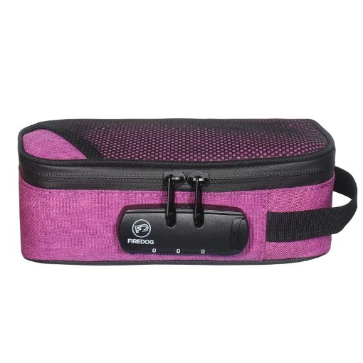 FIREDOG CL109 Purple Deodorant Tobacco Pack Cigarette Locking Pipe Pack - 1