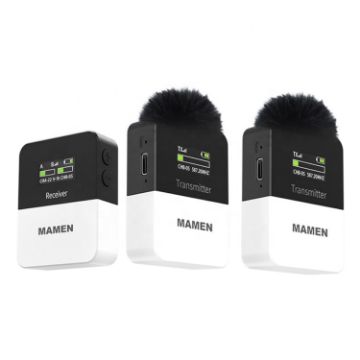 MAMEN KT-W1 Live Single-Reverse Camera Microphone, 2 in 1 Spec - 1