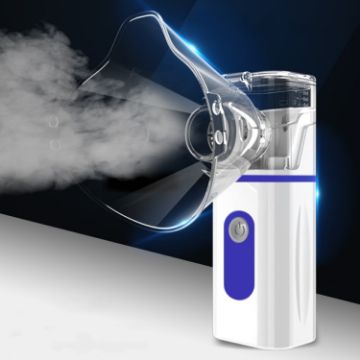 N3S Home Medical Mini Compression Ultrasonic Nebulizer - Blue - 1