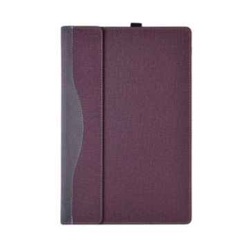 Wine Red PU Leather Laptop Case for HP Spectre X360 13-AW 13.3" - 1