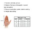 JJ-GD102 Floral Garden Cut-Resistant Leather Gloves, Size S, 1 Pair - 7