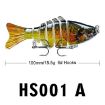 PROBEROS HS001 10cm 15.5g Road Sub-Fish Hard Bait 2 PCS Plastic (A) - 2