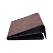 Leather Tablet Case for Microsoft Surface Pro X, 13" Rose Red + Power Bag - 5
