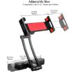 Black PB-45B Car Rear Aluminum Alloy Telescopic Phone Holder Box - 3