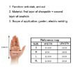 JJ-5002 Genuine Leather Safety Gloves, Outdoor Riding/Gardening, Size S - 7