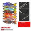 PROBEROS HS033 Knotty Lure 10cm 15.61g Plastic Hard Fish Bait (A) - 5