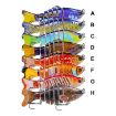 PROBEROS HS033 Knotty Lure 10cm 15.61g Plastic Hard Fish Bait (C) - 3