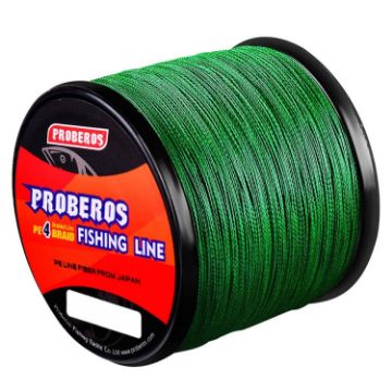 PROBEROS 4 Edited 300M Fish Line 7.0/70lb Green - 1
