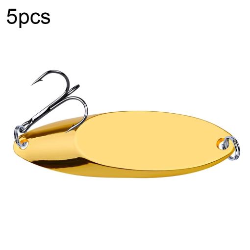 PROBEROS DW342 Lure VIB Metal Sequins Gold 5 PCS 7g - 1