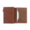 Men's Anti-Theft Cowhide Wallet with Airtag Holder - Blue Card Holder - 5