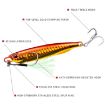 PROBEROS LF103 Metal Sea Fishing Bait 3PCS, 10g with Hook - 3