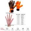Ailsports ST5511 Goalkeeper Gloves, Size 6, Blue, Latex Finger Protection - 8