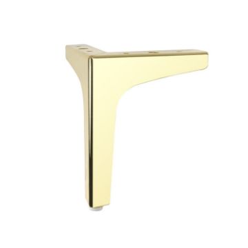 Metal TV Cabinet Sofa Leg - LH-J0016, 10cm Height (Titanium) - 1